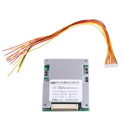 Modul Compact Placă BMS Baterie Pachet Baterii Li-Ion pentru Placă de Protecție BMS Potrivit pentru Baterii 13S 48V 60A Durabil