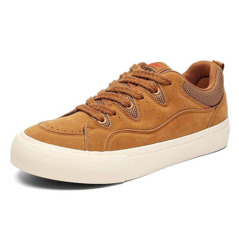 Autumn Breathable Canvas Shoes Men's Black Versatile Cloth Shoes Men's Trend Low-top Niche Casual Board Shoes 7981