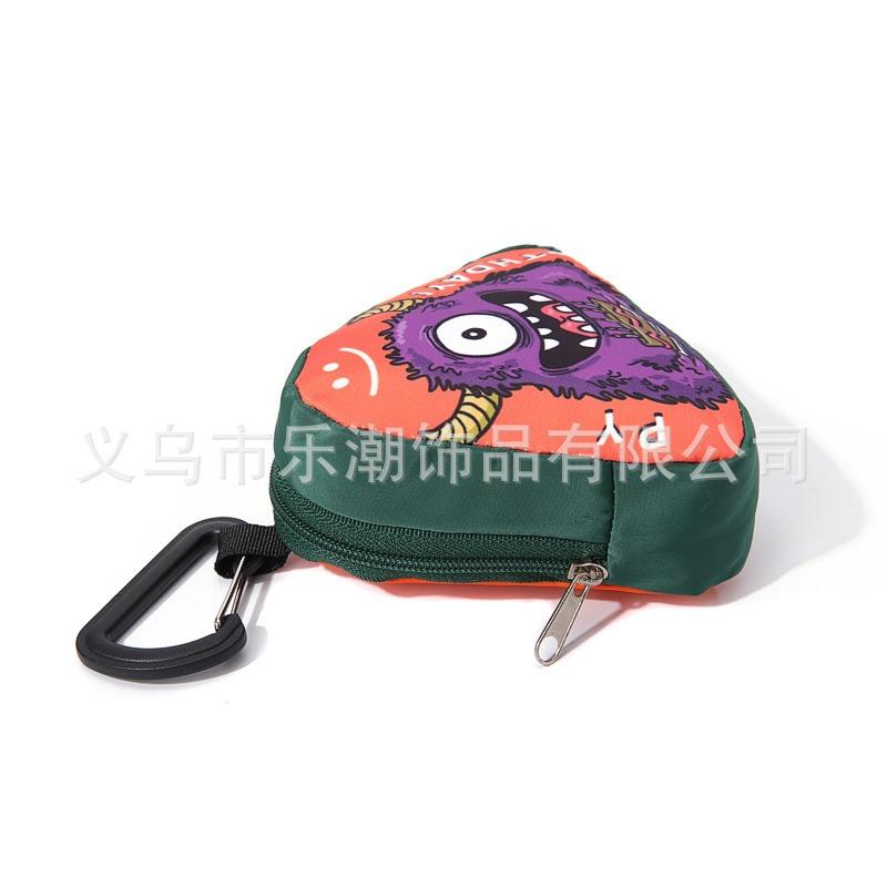 Hip-hop Hanging Bag Small Bag Trendy Creative New Change Bag Mini Shoulder Bag Key Bag Earphone Bag Triangle