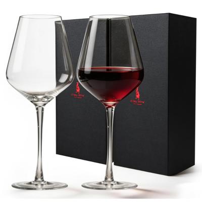 G'day Wine Wine Glass [Thin Rim To Enhance Aroma and Flavor] Handmade Dishwasher Safe 540ml Approx. 150g