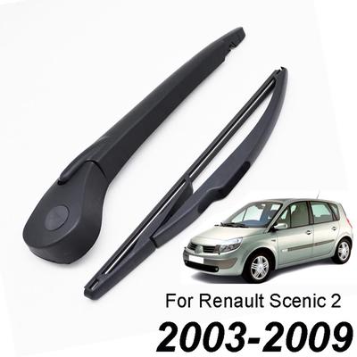 Xukey Heckscheibenwischerblatt-Arm-Set für Renault Grand/Scenic 2009 2008 2007 2006 2005 2003, Wischer-Set für Modus 2004