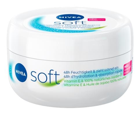 NIVEA Soft Intensive Moisturizing Cream 200ml - Twin Pack for All Skin Types
