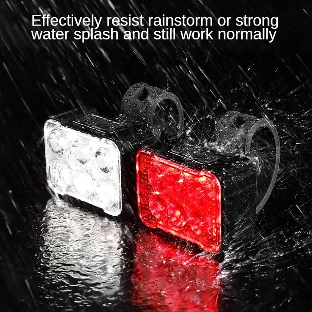 Mountain Bike Night Ride Lamp Charging Strong Light Road Vehicle Rear Lamp Bicycle Riding Equipment "