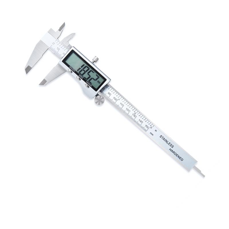 Stainless Steel Vernier Caliper Digital Micrometer with Large LCD Screen,Auto-Off Feature, Inch/Metric Conversion Measuring Tool