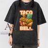 Mineral Wash Tee Taco Bell 90's Bootleg T-Shirt, Comfort Colors Taco Bell 90's Bootleg T-Shirt