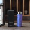 MRSIKEY Portable Mini Double-Layer Titanium Insulated Water Bottle