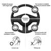 Smooth Premium Finish Steering Wheel Booster Knob Auto Steering Auxiliary Knob  Driving