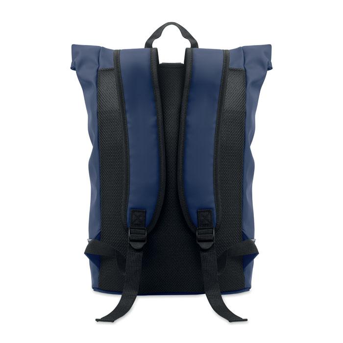 MidOcean Laptosa Roll Top PU Laptop Backpack