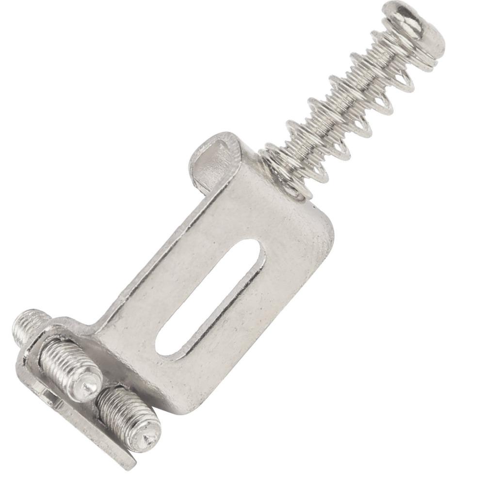 6PCS Silver Guitar Bridge Saddles 10.5mm Width Bridge Saddle Replacement  For Guitar