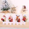 Decor Cute DIY Decorative Plush Doll Hanging Pendant Christmas Ornaments Christmas Tree Decoration