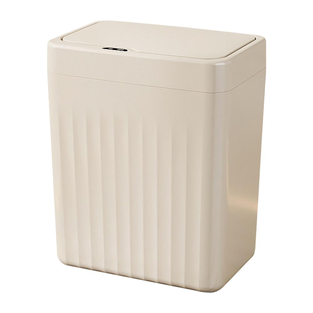 10.5L Automatic Garbage Bin Large Capacity Sealed Garbage Can Waterproof Toilet Wastebasket Battery Powered Bathroom Accessories