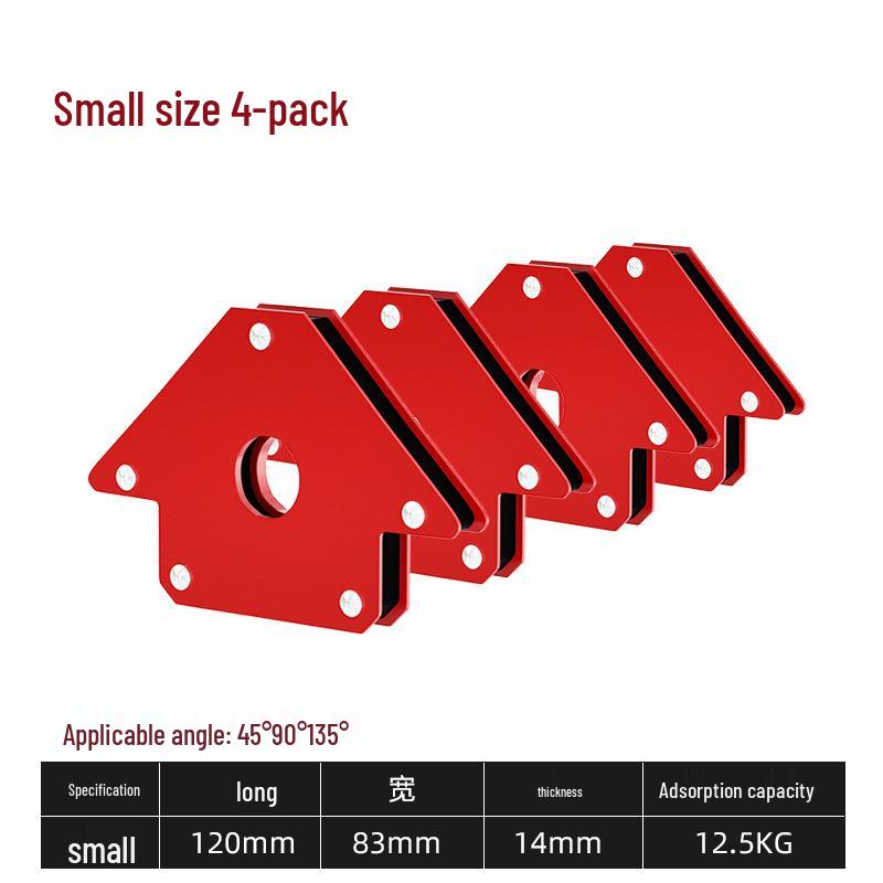 90° Electric Welding Magnet Fixture - Strong Magnetic Angle Locator