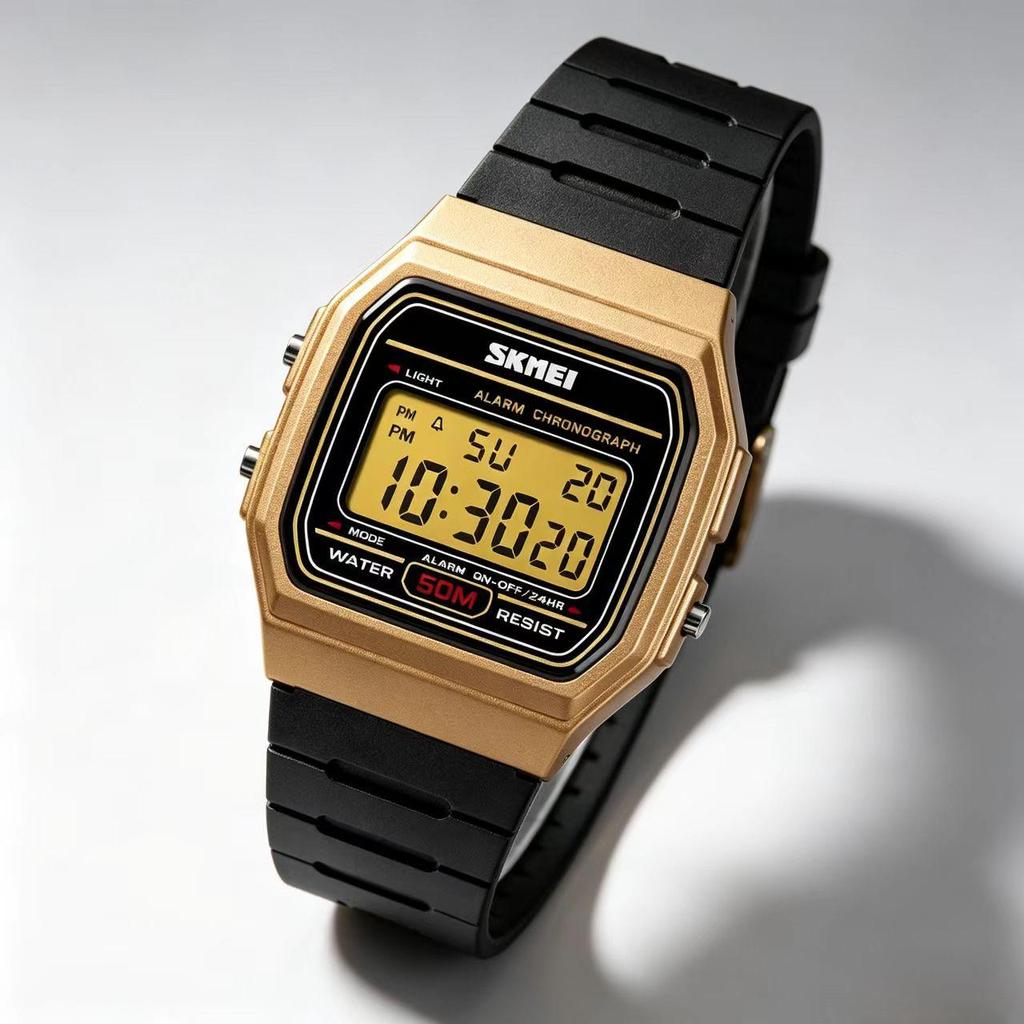 Reloj Digital Unisex SKMEI Cronógrafo Luz de Fondo LED Escolar 1412