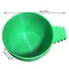 1 Pieces Plastic Pet Feeding Bowls Clip-On Birdfeeder with Clamp Tray Small Animal Farmhouse Garden Accessories