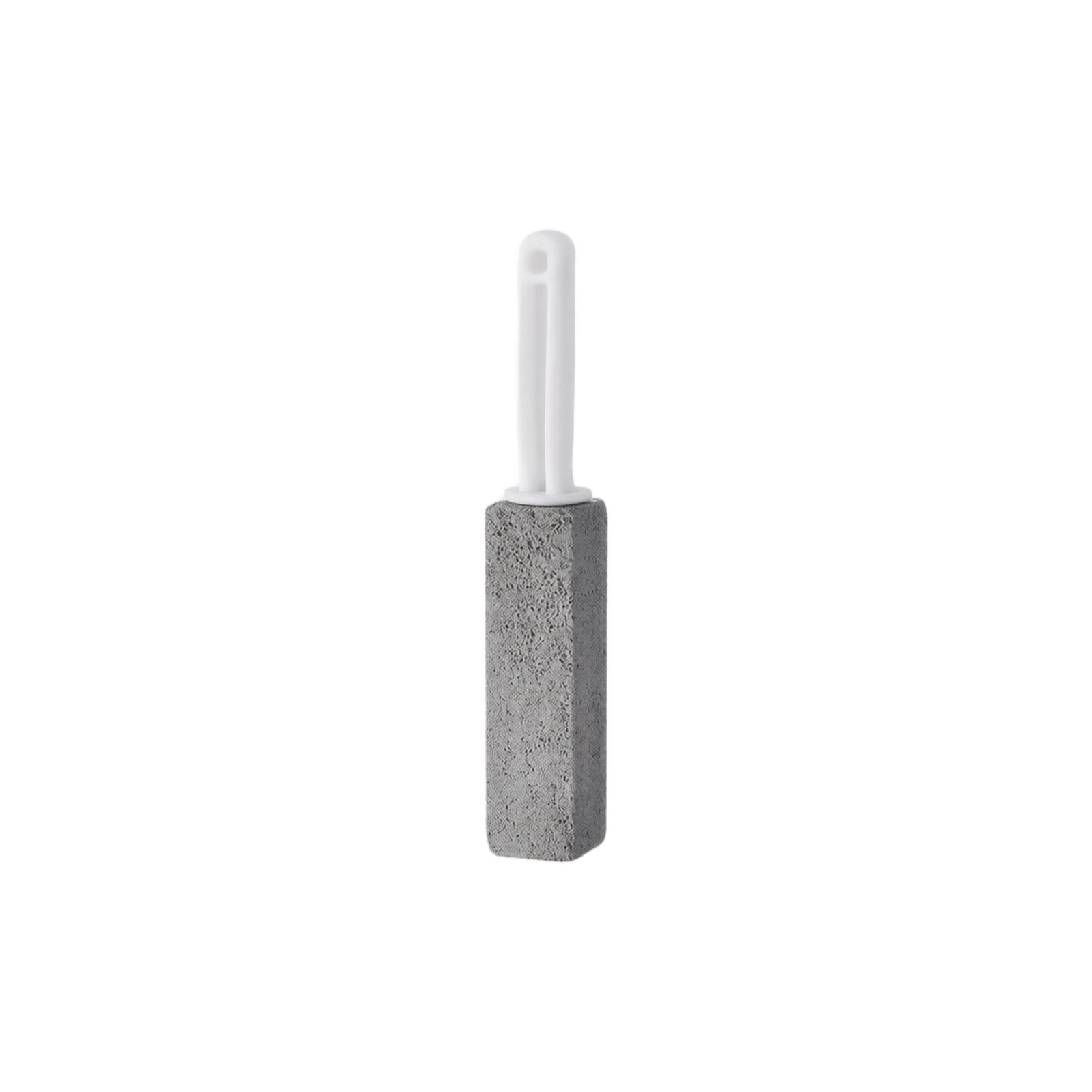 

Toilet Cleaning Brush with Pumice Stone Handle Durable Scrubber for Removing Hard Water Stains and Mineral Deposits Effective Bathroom Cleaning Tool one size