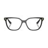 Versace Brand LOGO, plate and metal, square optical glasses, same style for men and women, couple style, black 34503800 0VE3388U-GB1-Black 55