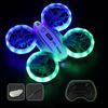 Kinder Mini Drohne Fernbedienung Bunte LED Quadcopter 360° Flip Kinder