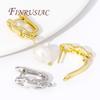 18K Gold Plated Brass Earwires Fasteners Earring Hooks Findings,Accessories For Earrings,DIY Jewelry Making Supplies