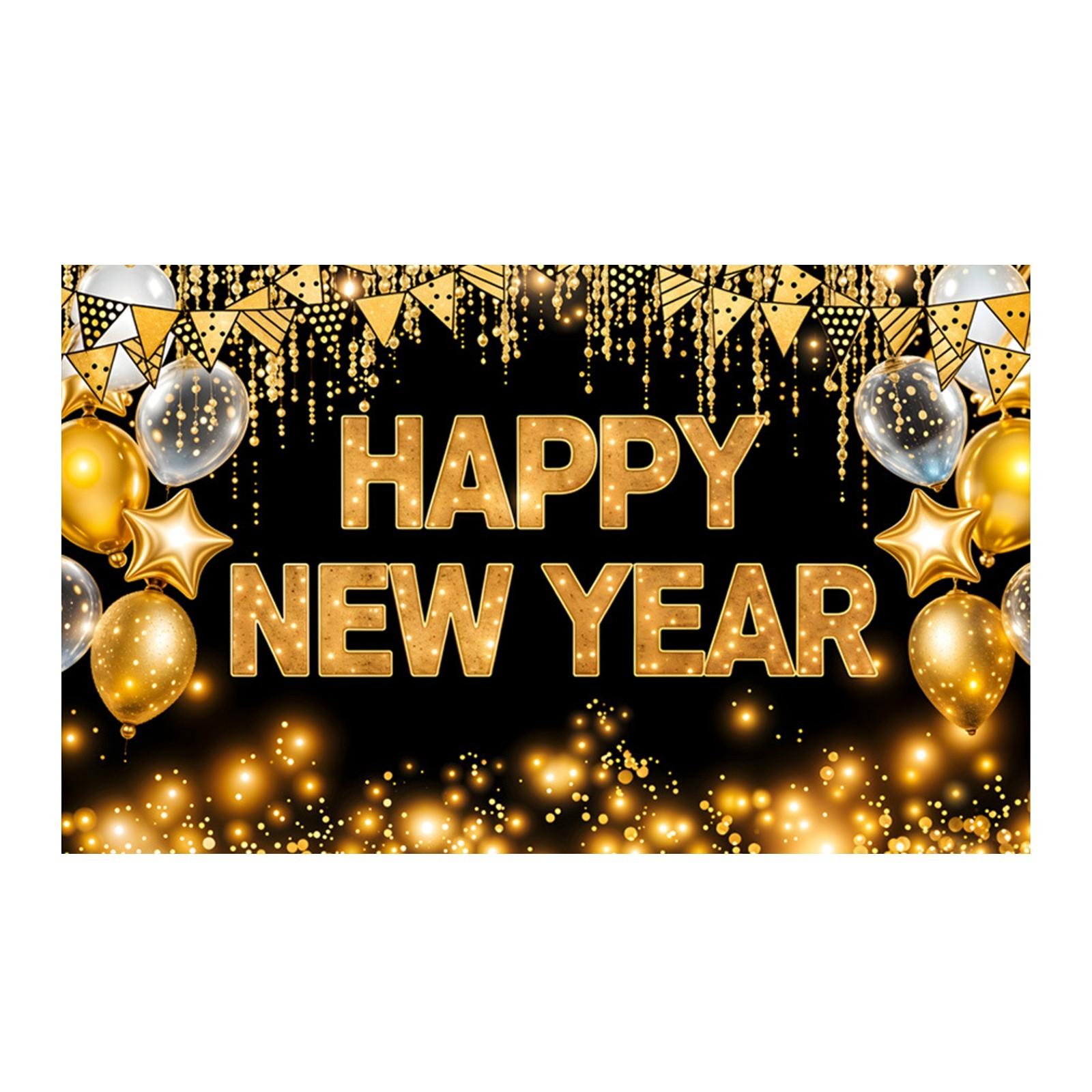 

Новогодний праздник вечеринка фон ткань флаг подвесное украшение One Size