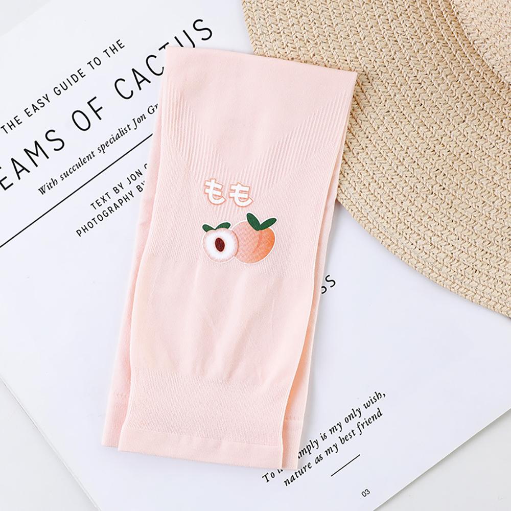 Fruit Women Strawberry Driving Cooling Sleeves Ice Silk Sleeve Arm Sleeves Sun UV Protection