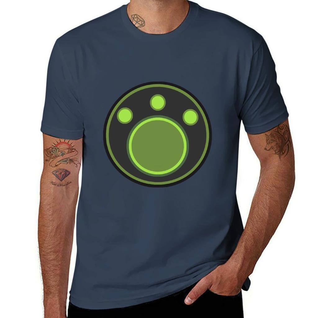Kratts bröder grön T-shirt herr t-shirt lyx t-shirt herr bomulls-T-shirt