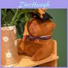 Adorable Capybara Doctor Plush Toy With Graduation Cap Perfect Gift For Students And Collectors