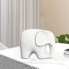 Artisanal Ceramic Elephant Sculpture for Stylish Home Decor