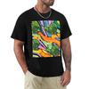 Groovy Snail Pattern TShirt Anime Stuff Boys Whites Mens Big and Tall T Shirts