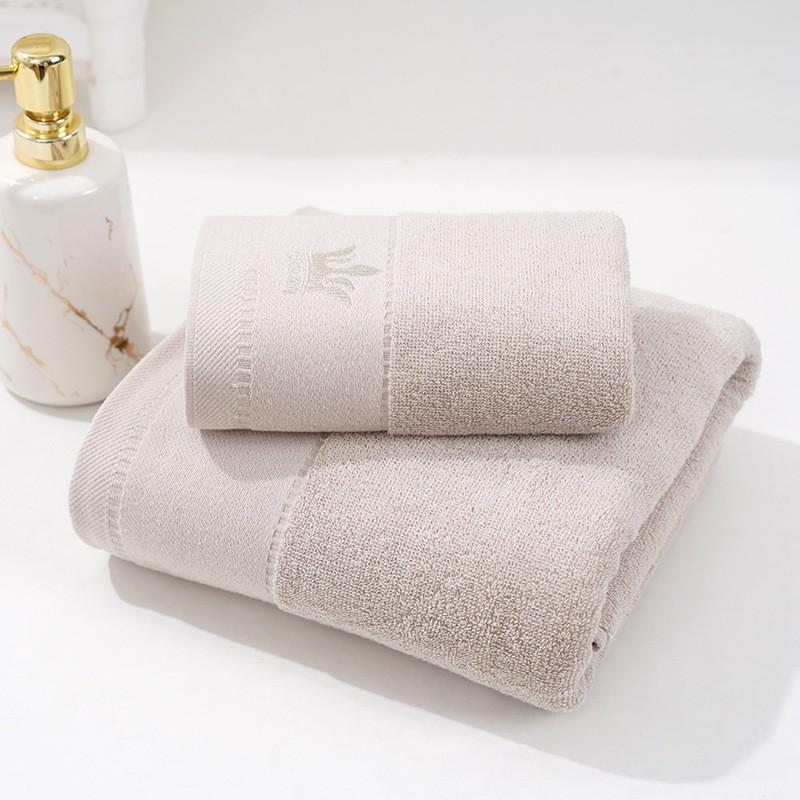 Cotton towel bath towel small bath towel embroidery crown hotel sports bath towel