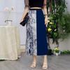 New Skirt Women's Eba Skirt Printed Cartoon Pleated Skirt