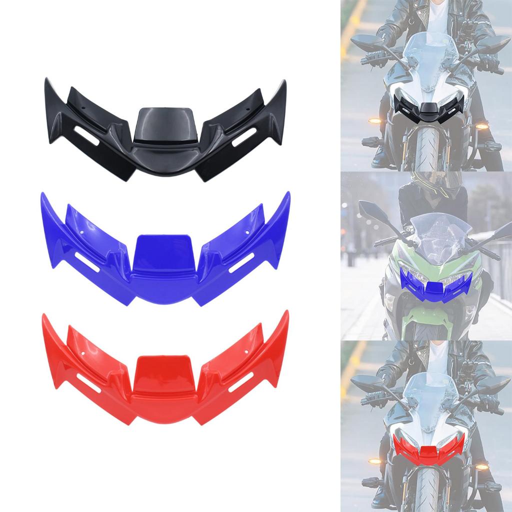 Front Aerodynamic Winglet Windshield Guard Sturdy for Yamaha Yzf R15