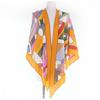 Great HERMES scarf ON A SUMMER DAY multicolor cashmere Women Used