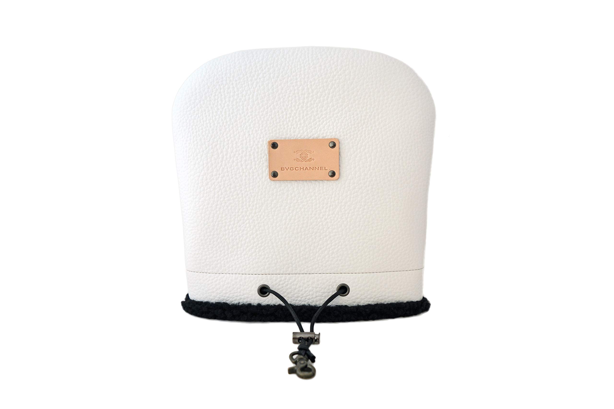 

Высочайшего качества натуральная подлинная кожа чехол для утюга Амальтея Венера (белый) белый