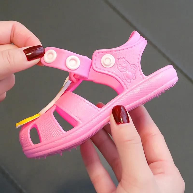 Сандалии для мальчиков и девочек. Летние детские сандалии. Детская обувь. Повседневная — фото 9