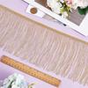 6-inch sewing fringe trim, 10-yard polyester gold tassel chain trim, DIY clothing lights and pillow decoration