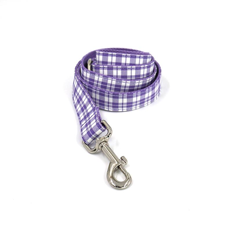 Fashion Fresh Plaid Outdoor Dog Leash XS