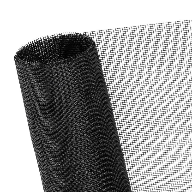 Window Screen Net DIY Ease Cutting Glass Fiber Mesh Good Ventilation Door Screen Durable Washable Removable Screen for Home