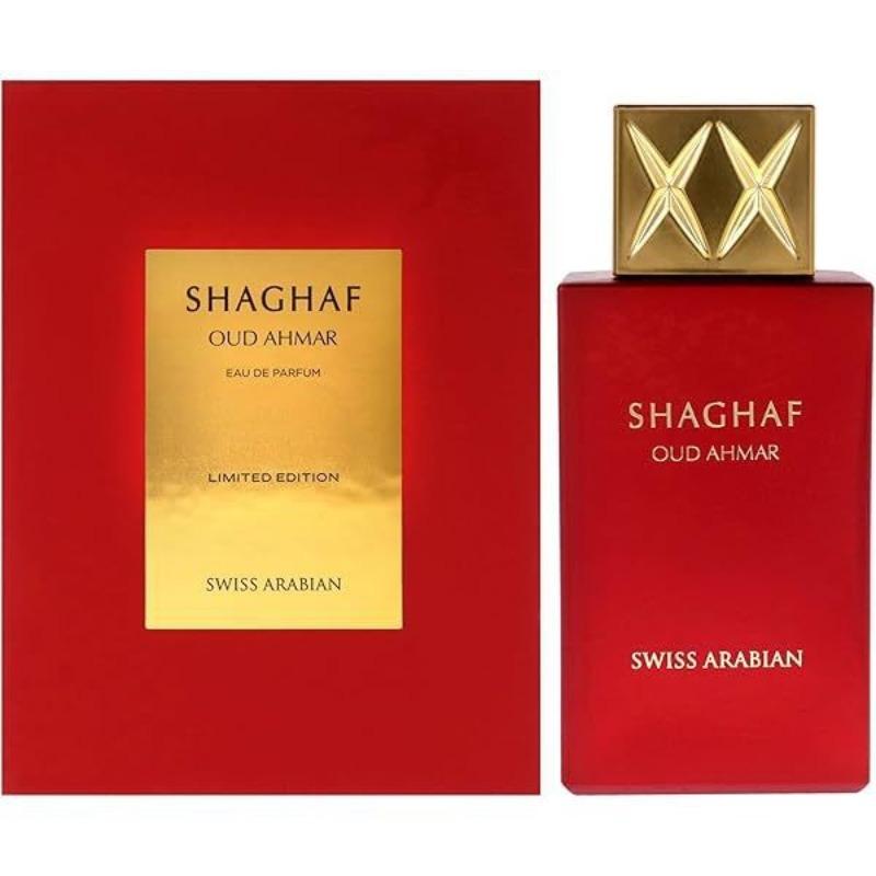 Arabian Shaghaf Oud Ahmar Men s Fragrance Red 100