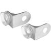 Support Holder Shelf Support Peg Silicone Silver Closet Partition Heating Home Improvement Wardrobes Zinc Alloy Firm