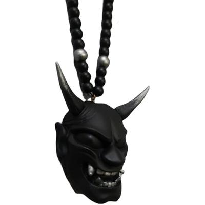 Pendentif de Voiture, Suspendu, Décoration de Voiture, Accessoires, Rétroviseur de Voiture, Hannya Voiture, Amulette, Décoration de Voiture,