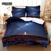 Starry Sky And Galaxy Bedding Set, 3Pcs Duvet Cover Set, Soft Comfortable Breathable Duvet Cover, For Bedroom Guest Room Decor