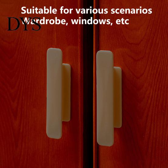 Handle Pull 1 Pair Cabinet Punch-free Self-adhesive Cupboard Door Home Supply