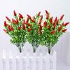 Holly Simulation Flower Fruit Chili Cherry Tree Home Decoration Plastic Flower Living Room Fake Flower Decoration Plant Decoration Shooting Props