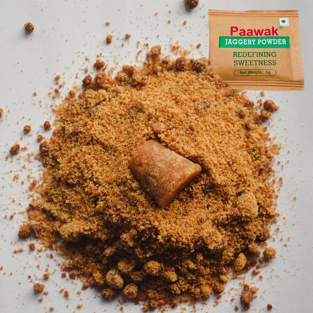 RSINC Jaggery Powder Sachets, 150G / 5.2oz [30 Sachets, 5 Grams Each] JL186823415480