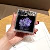 Luxury Diamond-filled Bear Mirror Folding Phone Case For Samsung Anti-drop Cartoon Gril Phone Case