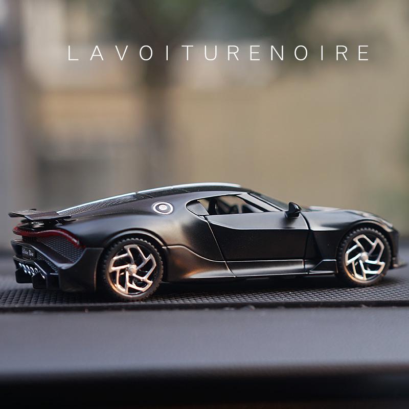 1/32 Bugatti La Voiture Noire Black Dragon Supercar Spielzeug-Legierung Auto Druckguss & Spielzeug Fahrzeuge Auto Modell Auto Spielzeug für Kinder