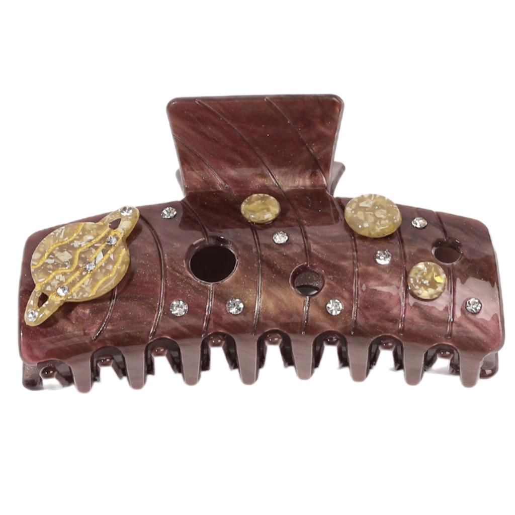 Practical Acrylic Hair Claw Clip With Unique Shark Design For Women Fashion Hair Accessory For Home Office Party