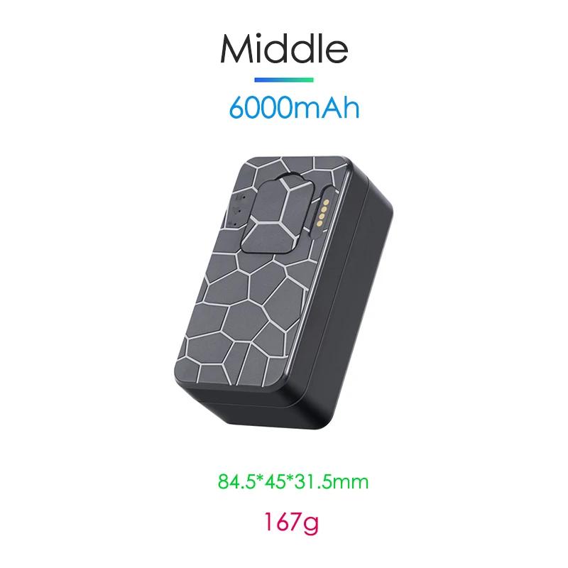 4G GPS Tracker Vehicle Bike Pet Bag GPS Locator Free APP Magnet Car 4G GPS Tracking Device 3000/6000/10000mAh