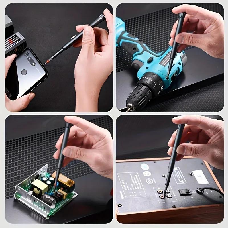 Precision 44 in 1 Screwdriver Maintenance  Slotted Mini Screw Driver Hand Tools Professional Repair Tool Kit Laptops