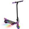 Electric Scooter for Kids Aged 6-14 Years, with Colourful Lights, Purple
